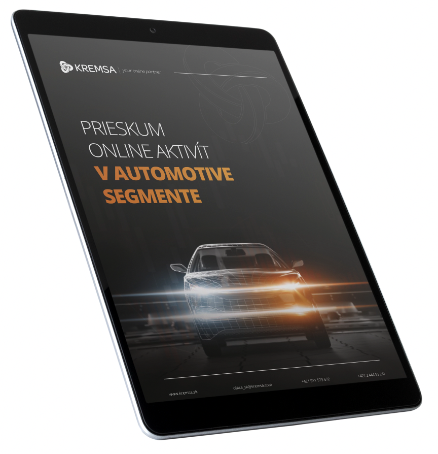 Ebook - PRIESKUM ONLINE AKTINIT V AUTOMOTIVE SEGMENTE