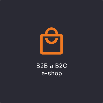 B2B a B2C e-shop